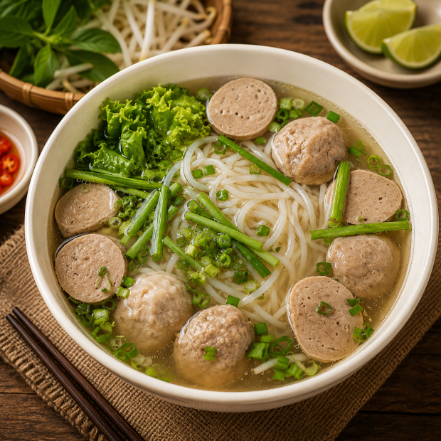 Bún Bò viên